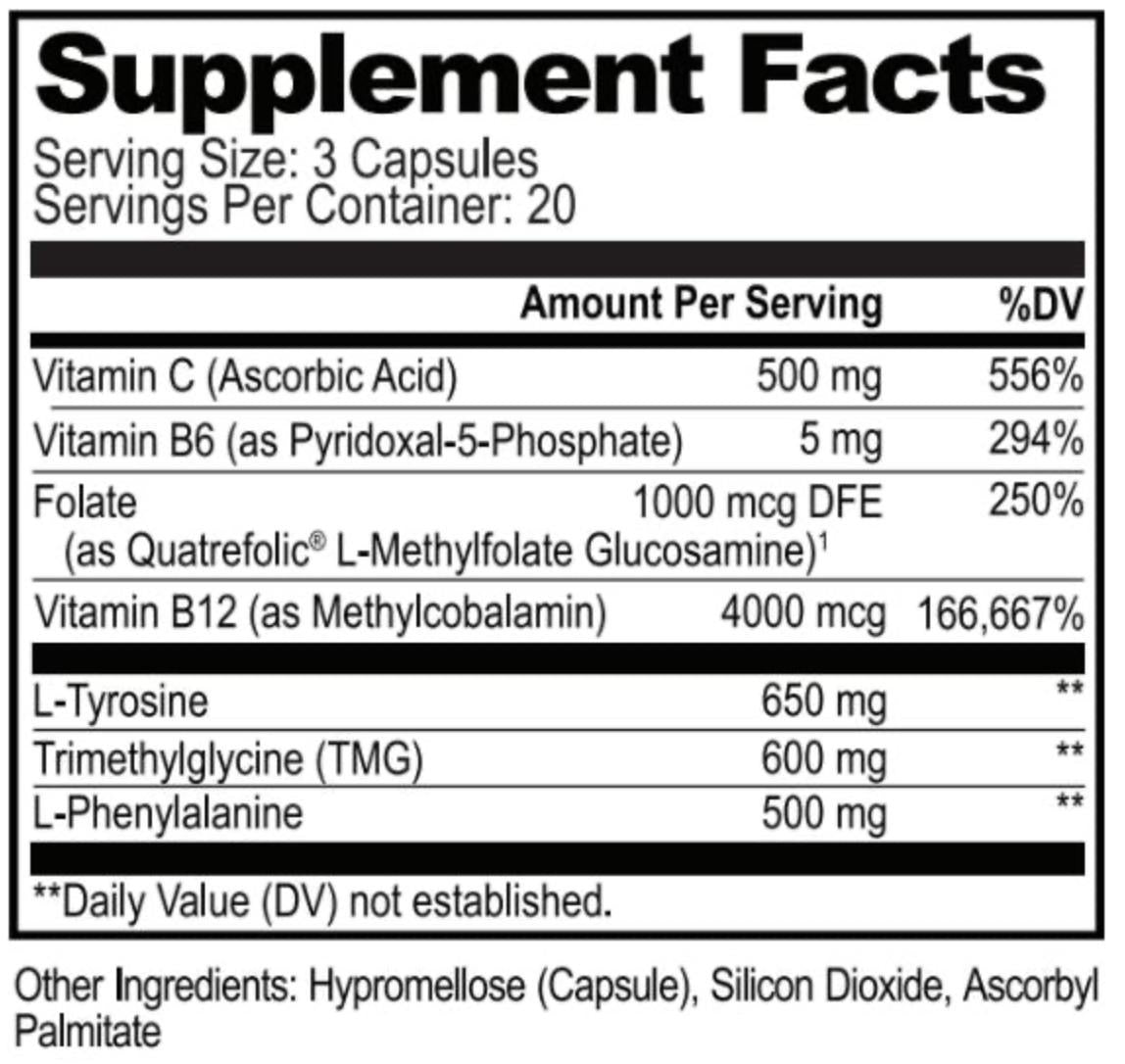 Dopamine Brain Food Supplement w/L-Tyrosine