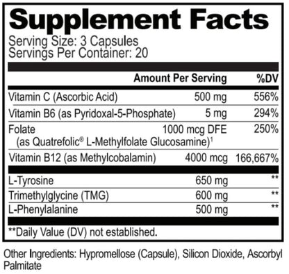 Dopamine Brain Food Supplement w/L-Tyrosine