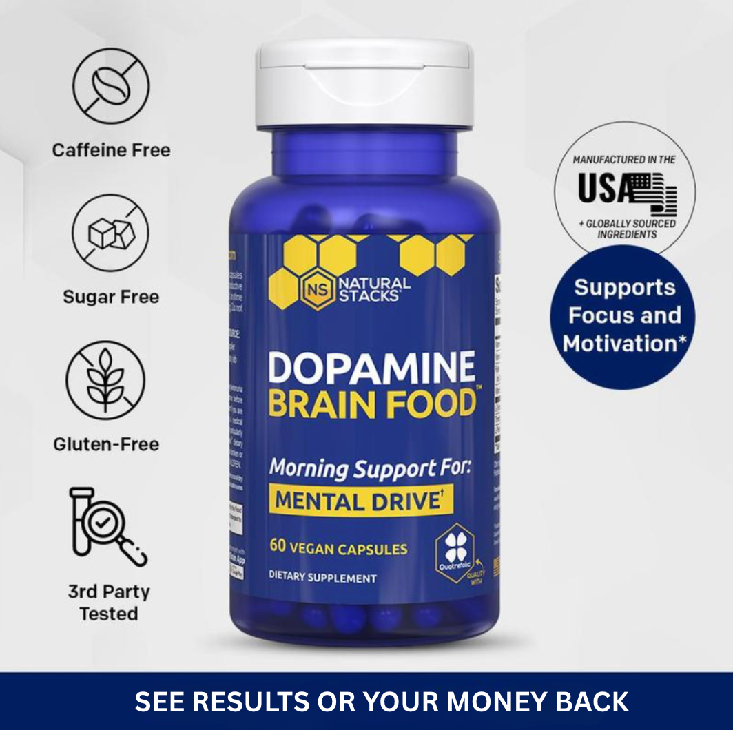 Dopamine Brain Food Supplement w/L-Tyrosine